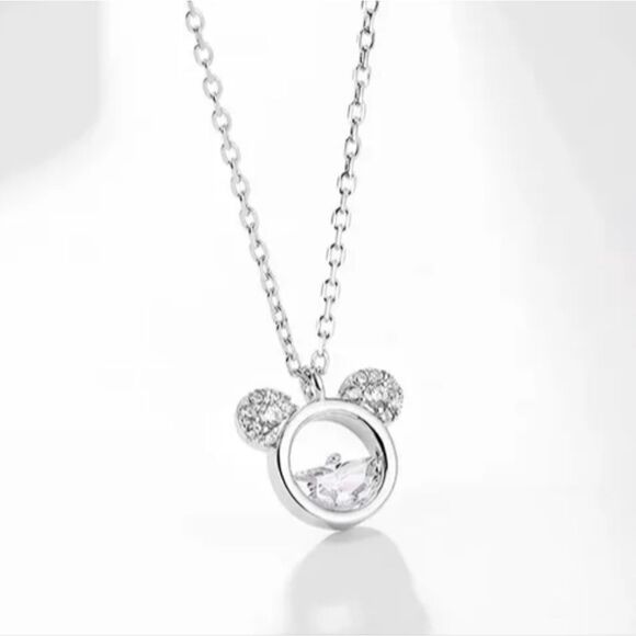 Silver Elegant MICKEY Mouse Necklace - Picture 1 of 3